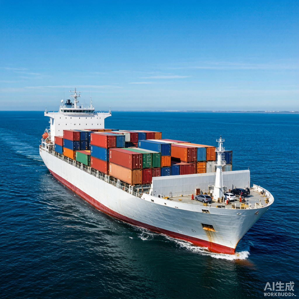 Transport maritime en conteneur