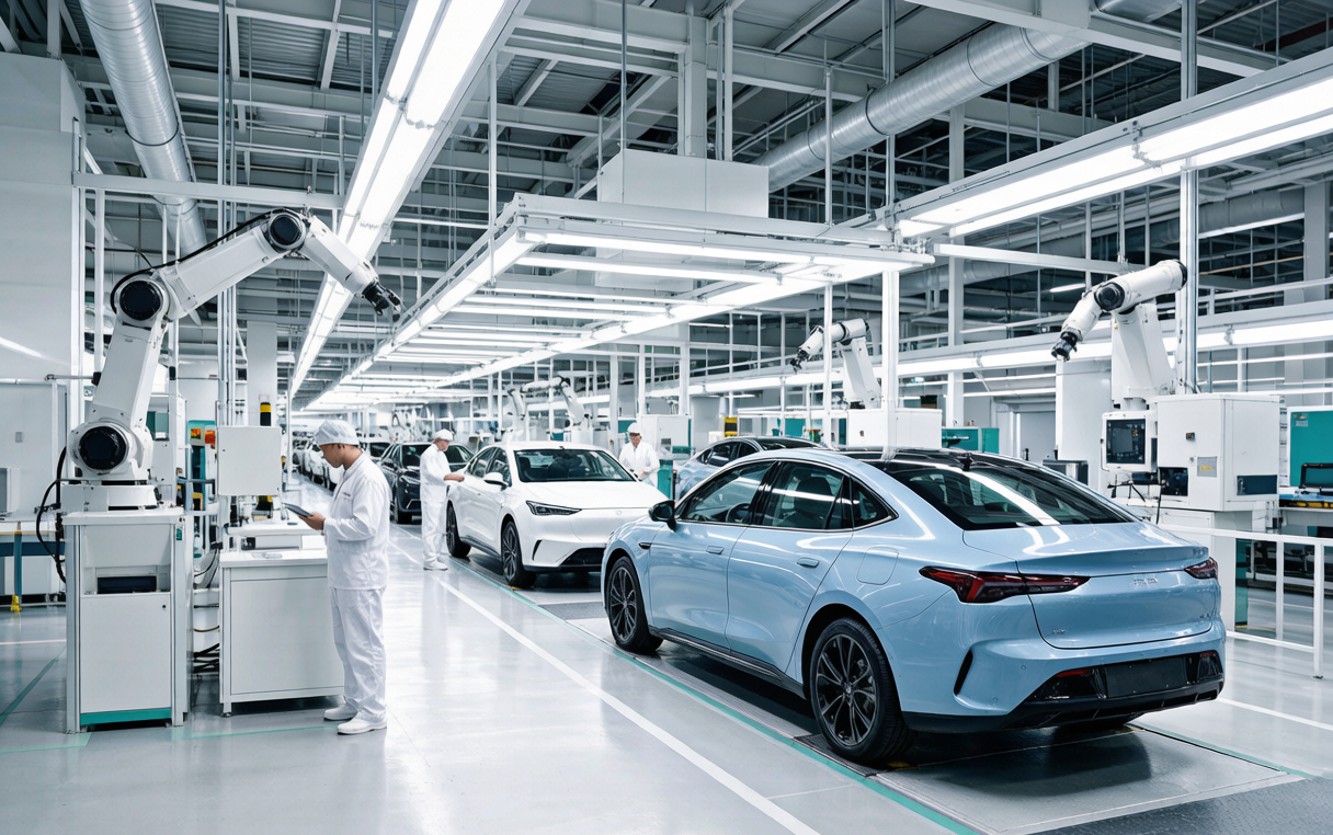 Usine automobile chinoise