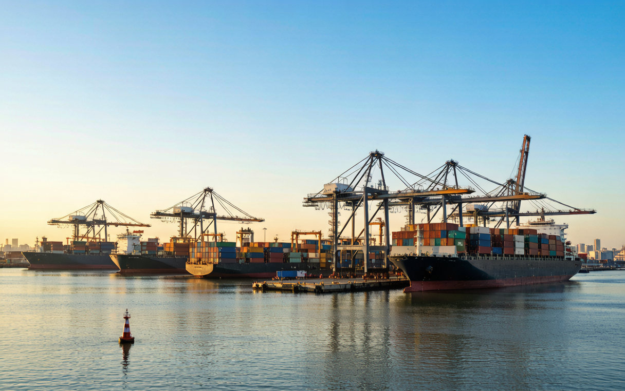 Port de Shanghai expédition
